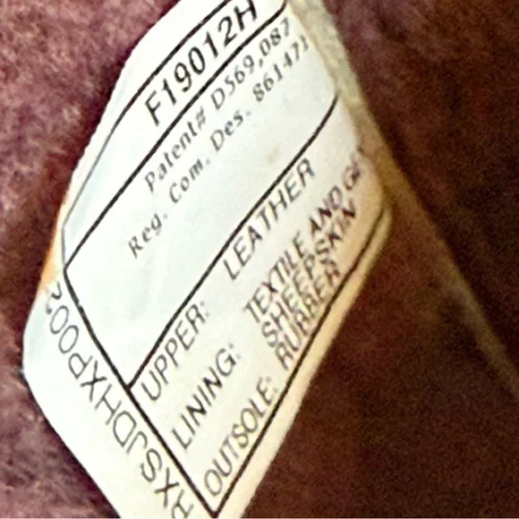 UGG F19012H Waterproof Leather & Suede Tall Lace-Up Winter Boots Women’s 7 - Picture 11 of 14